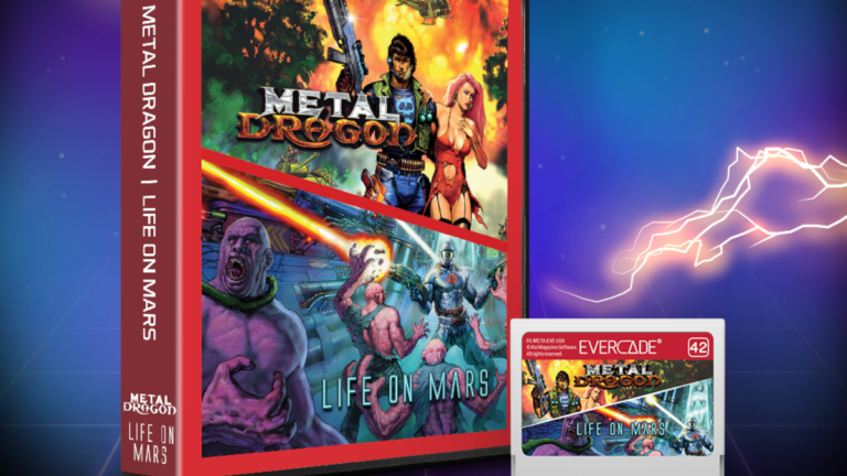 Evercade announces Metal Dragon/Life on Mars Indie Dual Cartridge