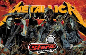 Stern Remasters the Classic Metallica Pinball Machine with a brutal new redesign Stern Pinball Metallica Remastered