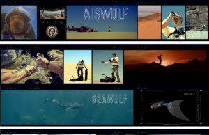 Cutting Edge AI tech meets the wild in the high tech fueled docuseries “The Wolf” Airwolf Seawolf