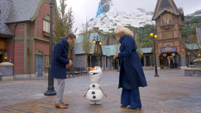 Olaf animatronic robot coming to Disney Parks